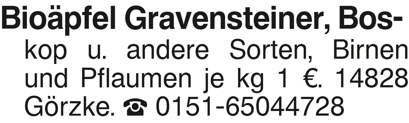 Vorschaubild der Anzeige, (Id: 1974563)