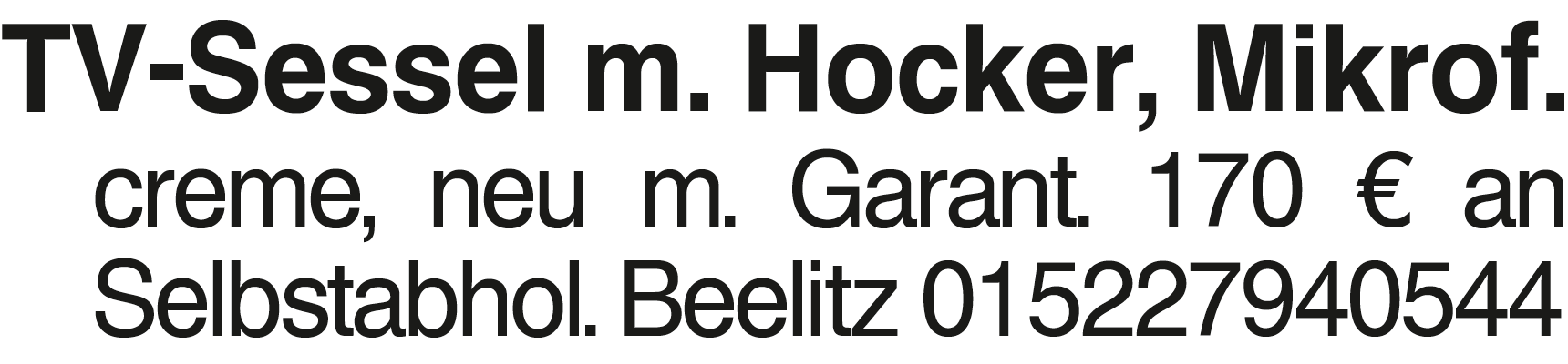Vorschaubild der Anzeige, (Id: 1974576)