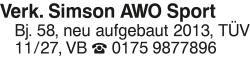 Vorschaubild der Anzeige, (Id: 2059528)