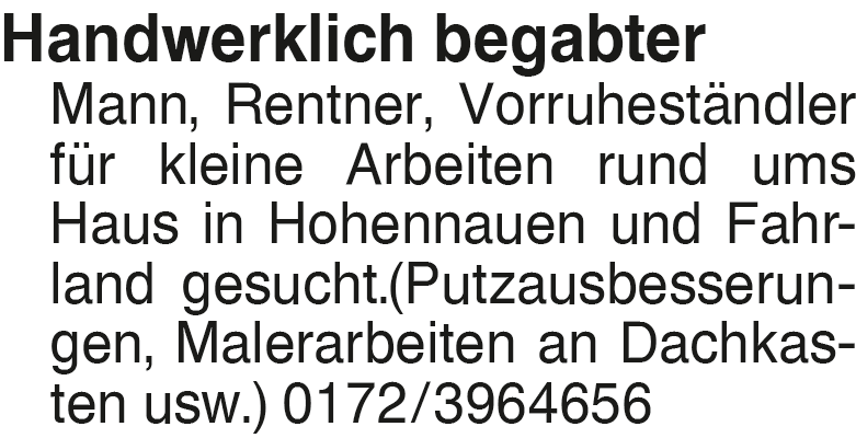 Vorschaubild der Anzeige, (Id: 2059672)