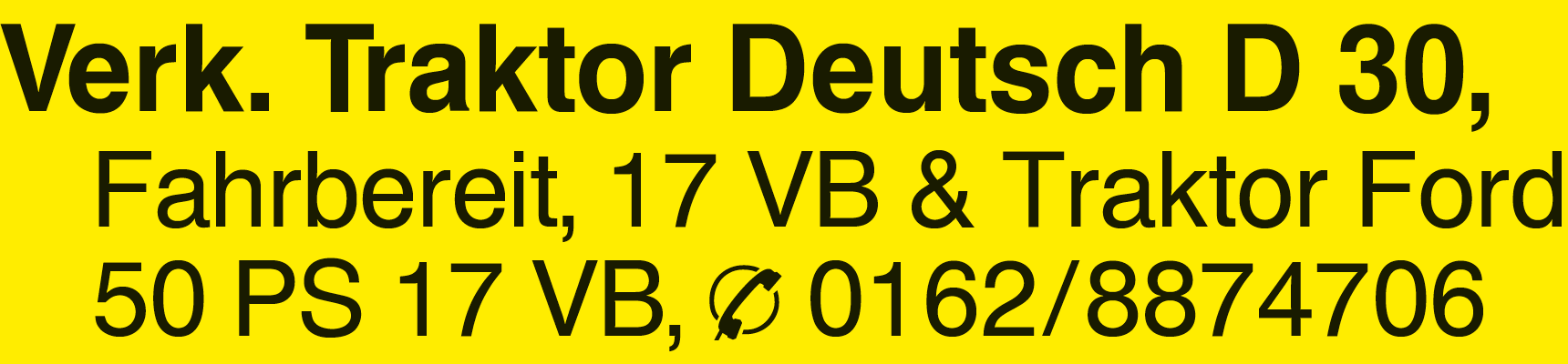 Vorschaubild der Anzeige, (Id: 2059674)