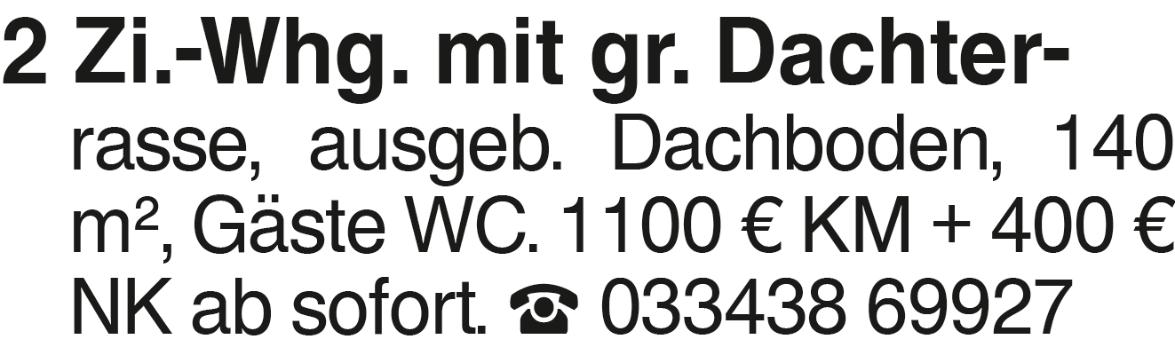 Vorschaubild der Anzeige, (Id: 2059693)
