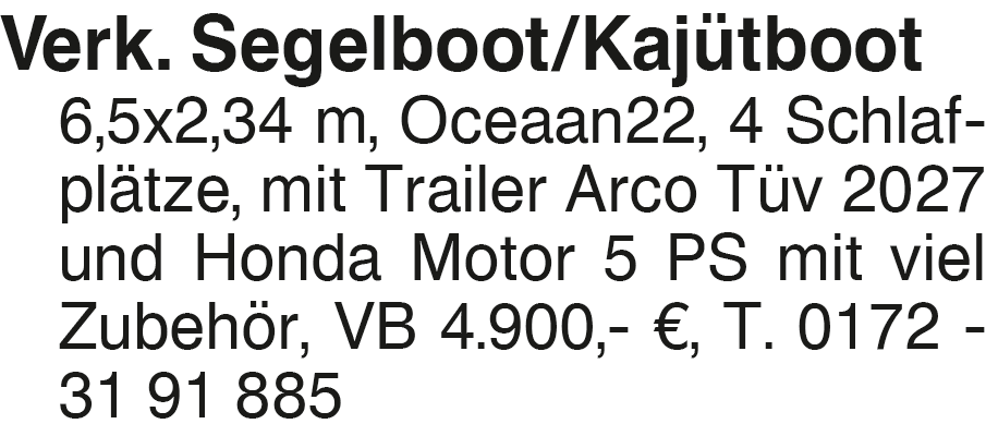 Vorschaubild der Anzeige, (Id: 2060941)