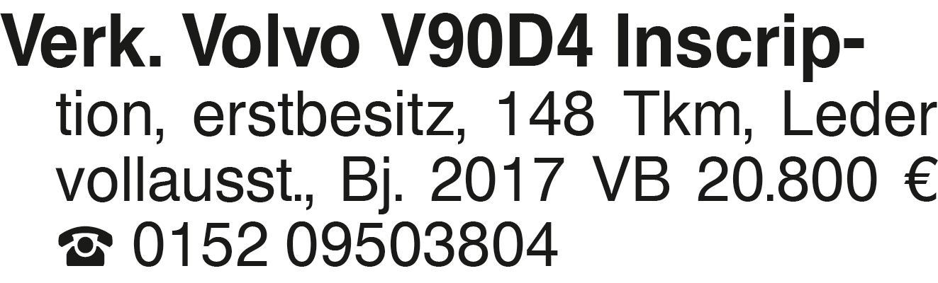 Vorschaubild der Anzeige, (Id: 2060995)