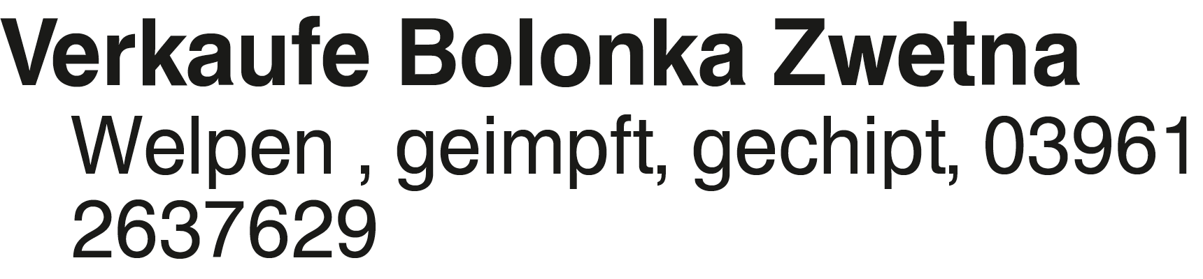 Vorschaubild der Anzeige, (Id: 2060998)
