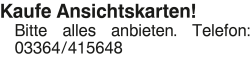Vorschaubild der Anzeige, (Id: 2071050)