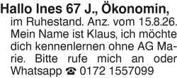 Vorschaubild der Anzeige, (Id: 2071101)