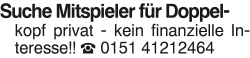 Vorschaubild der Anzeige, (Id: 2071111)