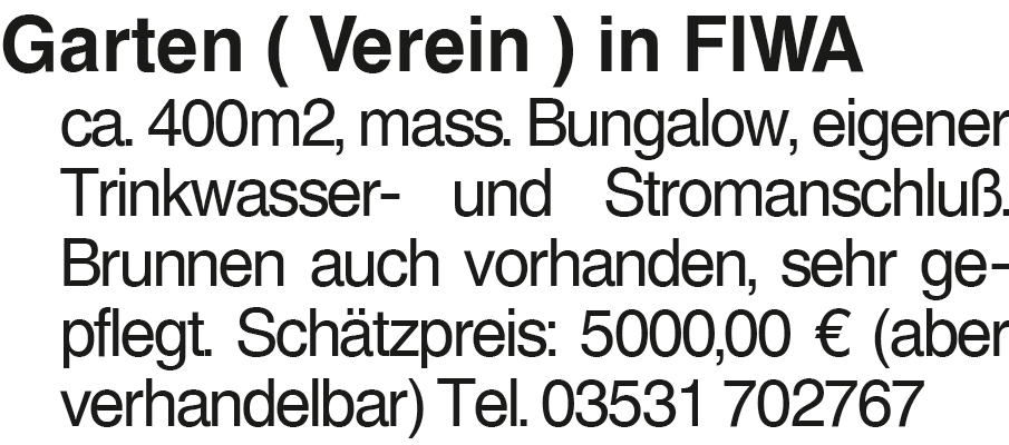 Vorschaubild der Anzeige, (Id: 2071241)