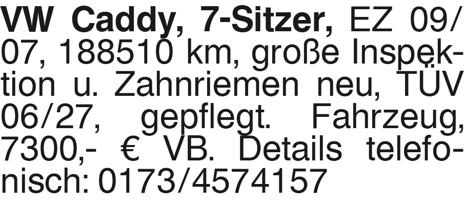 Vorschaubild der Anzeige, (Id: 1960645)