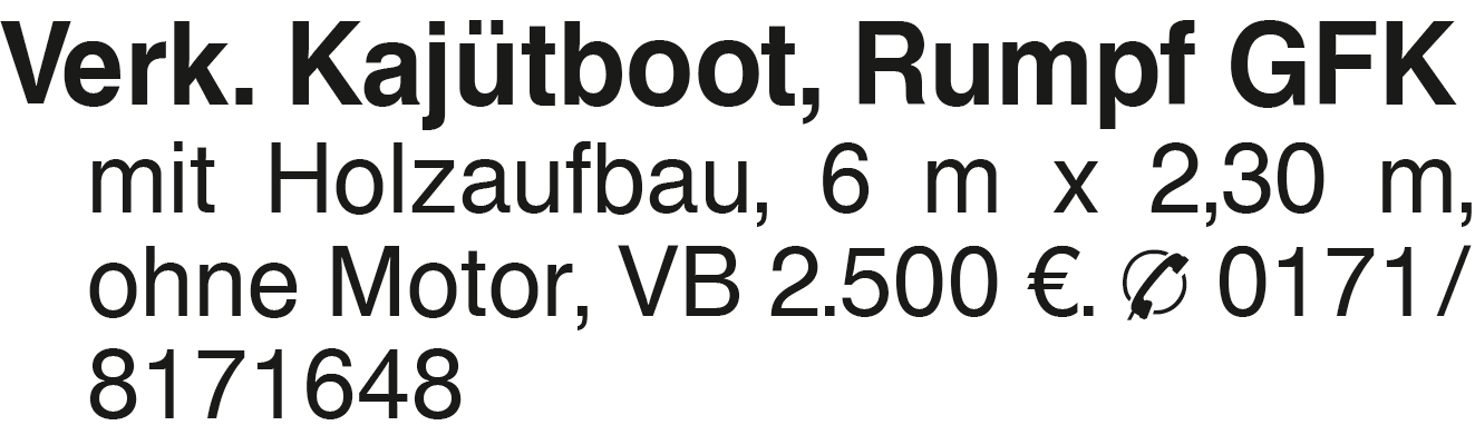 Vorschaubild der Anzeige, (Id: 1960560)