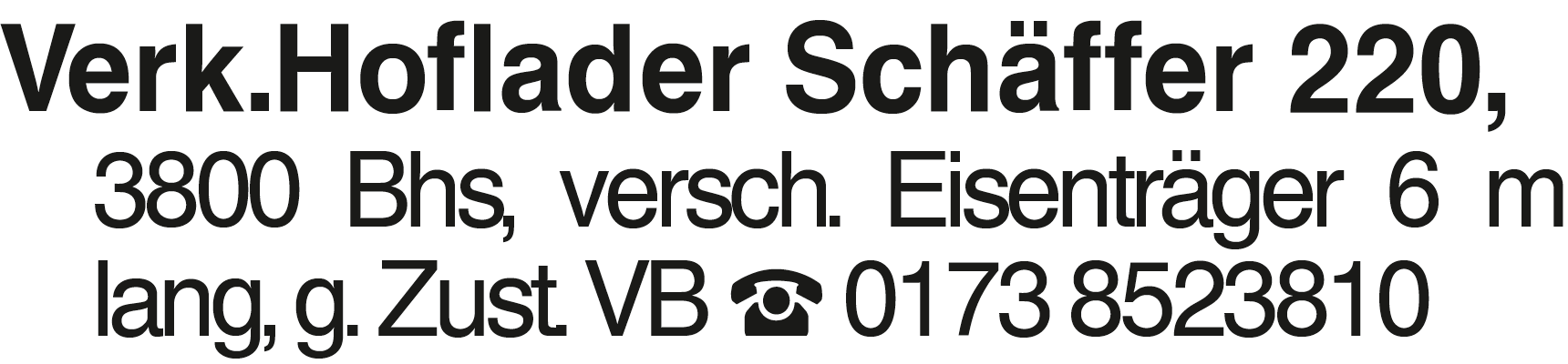 Vorschaubild der Anzeige, (Id: 1962343)