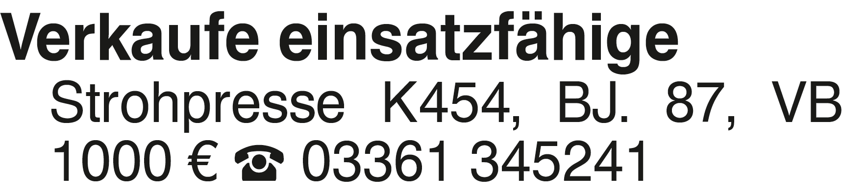 Vorschaubild der Anzeige, (Id: 1962400)