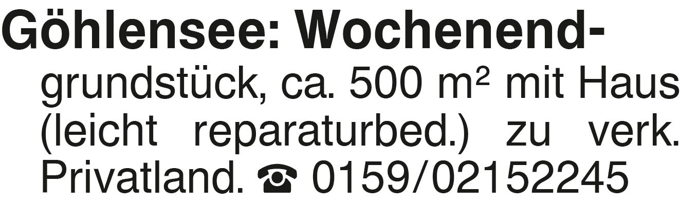Vorschaubild der Anzeige, (Id: 1962459)
