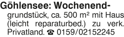 Vorschaubild der Anzeige, (Id: 1962459)