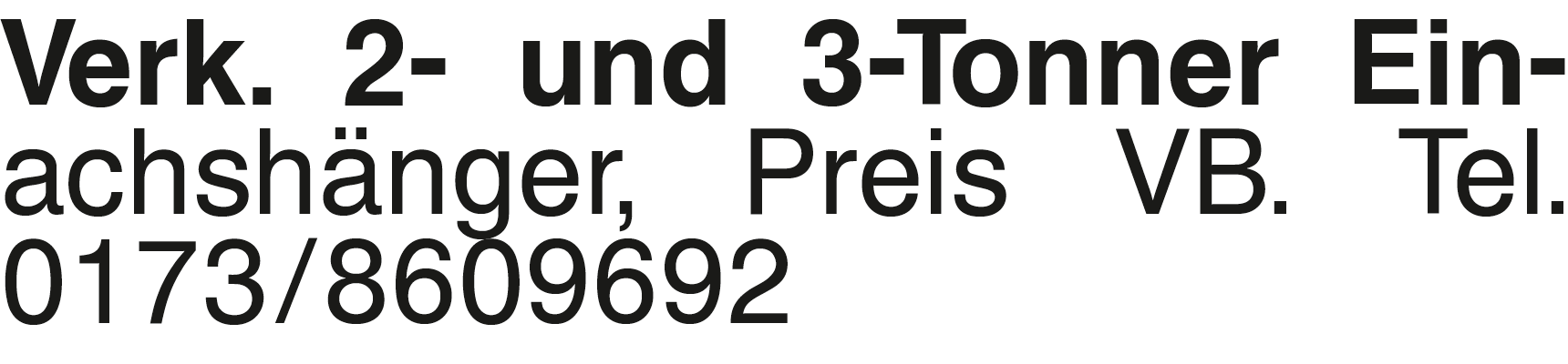 Vorschaubild der Anzeige, (Id: 1970030)