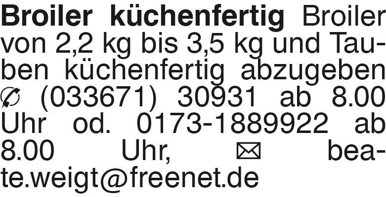 Vorschaubild der Anzeige, (Id: 1976631)