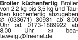 Vorschaubild der Anzeige, (Id: 1976631)