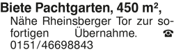 Vorschaubild der Anzeige, (Id: 1976544)