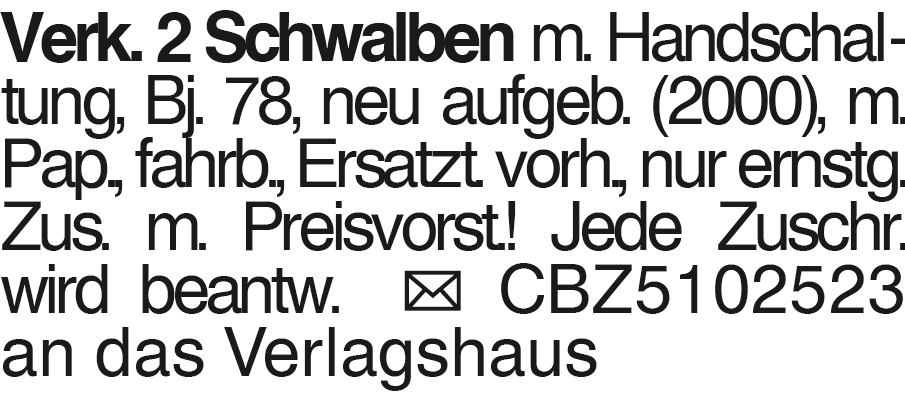 Vorschaubild der Anzeige, (Id: 1977394)