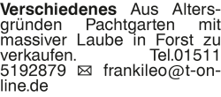 Vorschaubild der Anzeige, (Id: 1982144)