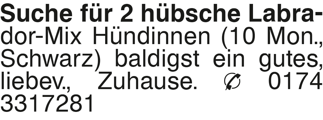 Vorschaubild der Anzeige, (Id: 1986032)