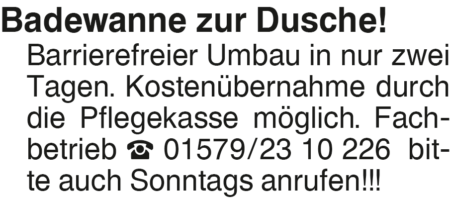 Vorschaubild der Anzeige, (Id: 1989421)