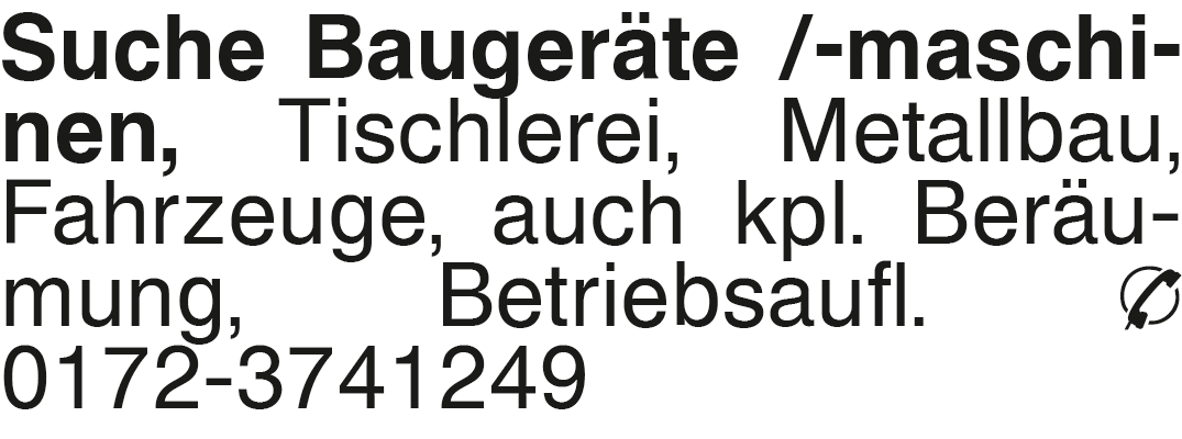 Vorschaubild der Anzeige, (Id: 1989627)