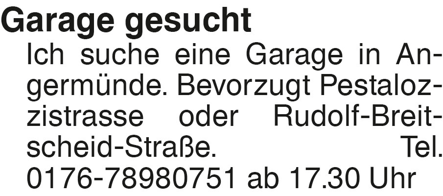 Vorschaubild der Anzeige, (Id: 2001662)