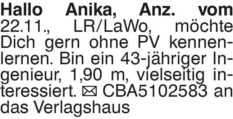 Vorschaubild der Anzeige, (Id: 1999997)