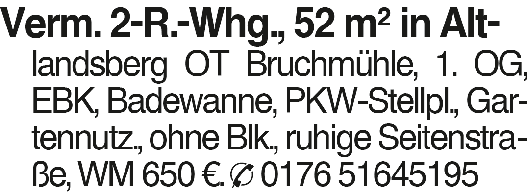 Vorschaubild der Anzeige, (Id: 2001779)