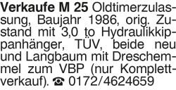 Vorschaubild der Anzeige, (Id: 2001847)