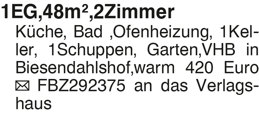 Vorschaubild der Anzeige, (Id: 2006872)