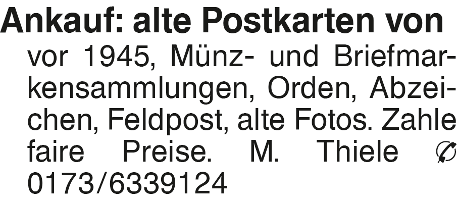 Vorschaubild der Anzeige, (Id: 2018521)