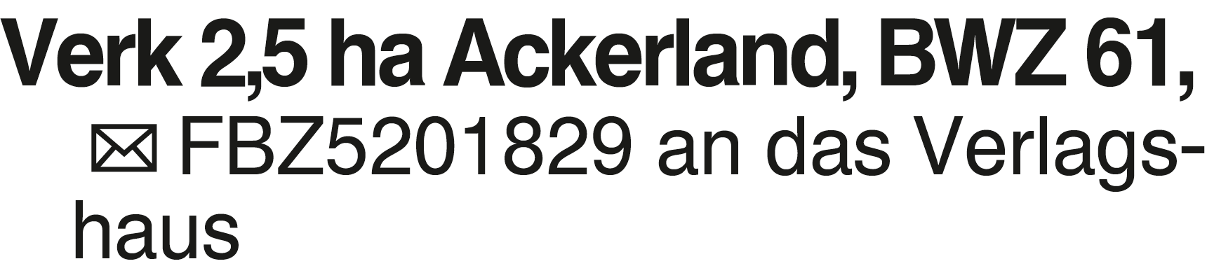 Vorschaubild der Anzeige, (Id: 2018528)