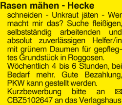 Vorschaubild der Anzeige, (Id: 2018666)