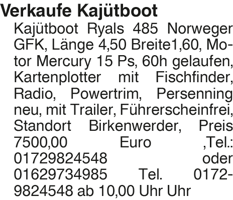 Vorschaubild der Anzeige, (Id: 2022541)