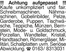 Vorschaubild der Anzeige, (Id: 2027539)