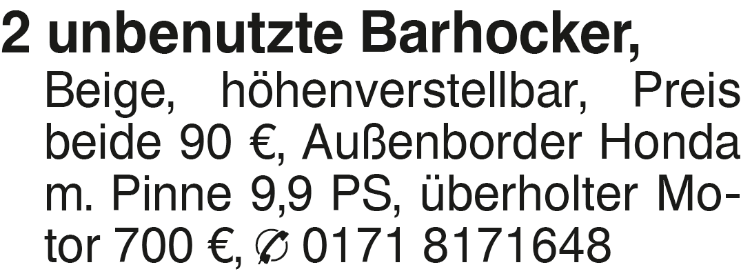 Vorschaubild der Anzeige, (Id: 2024810)