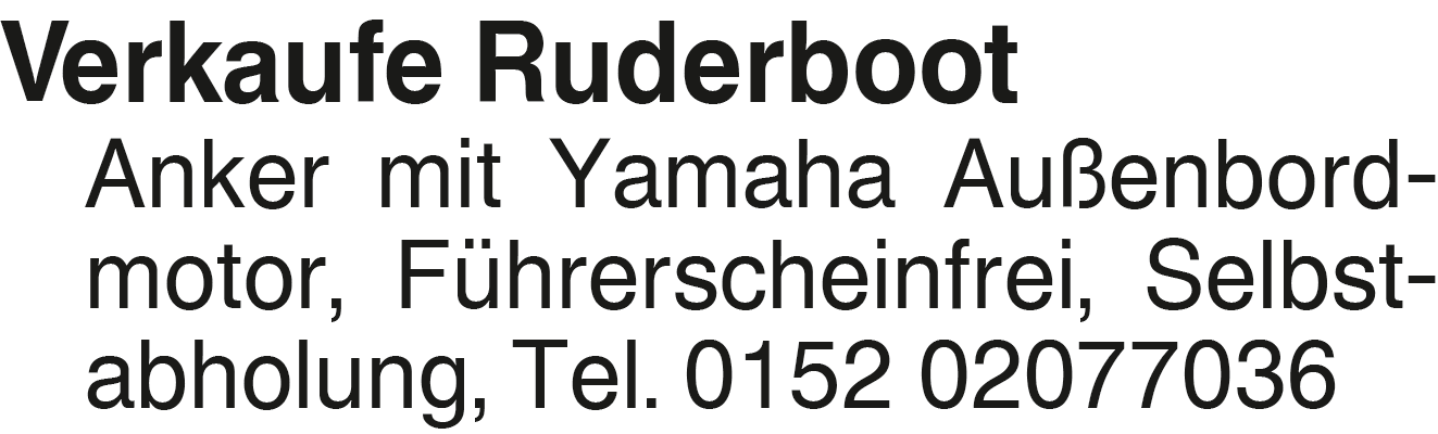 Vorschaubild der Anzeige, (Id: 2024821)