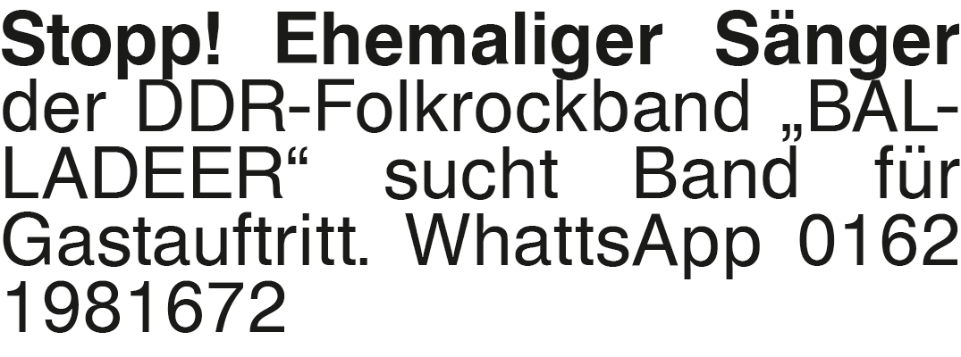 Vorschaubild der Anzeige, (Id: 2027547)