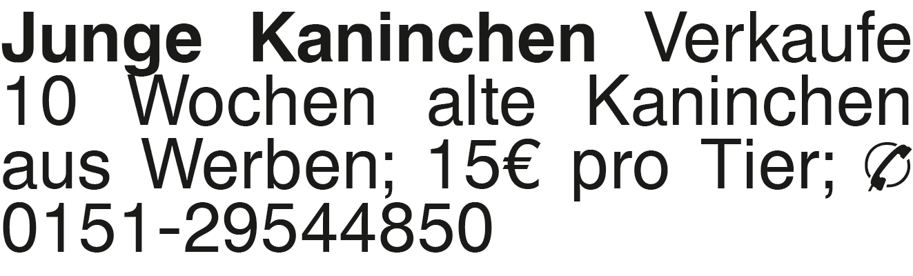 Vorschaubild der Anzeige, (Id: 2031825)