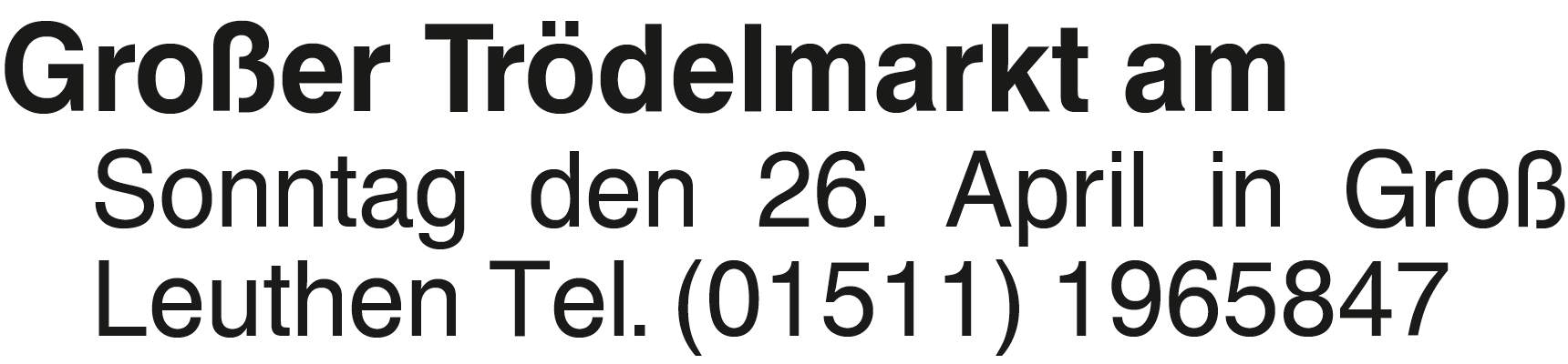 Vorschaubild der Anzeige, (Id: 2031729)