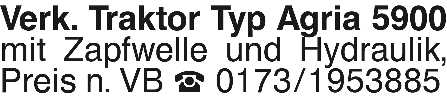 Vorschaubild der Anzeige, (Id: 2032772)