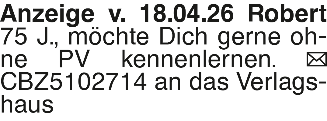 Vorschaubild der Anzeige, (Id: 2033784)