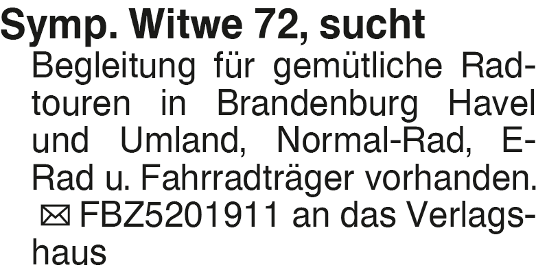 Vorschaubild der Anzeige, (Id: 2033704)