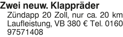 Vorschaubild der Anzeige, (Id: 2037001)