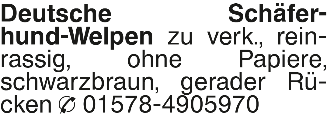 Vorschaubild der Anzeige, (Id: 2036240)