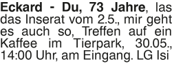 Vorschaubild der Anzeige, (Id: 2040221)