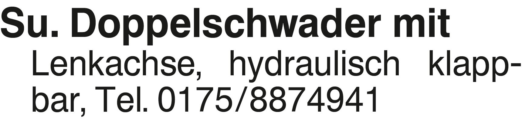 Vorschaubild der Anzeige, (Id: 2040194)